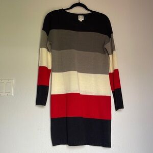 Blue Rain size M sweater dress